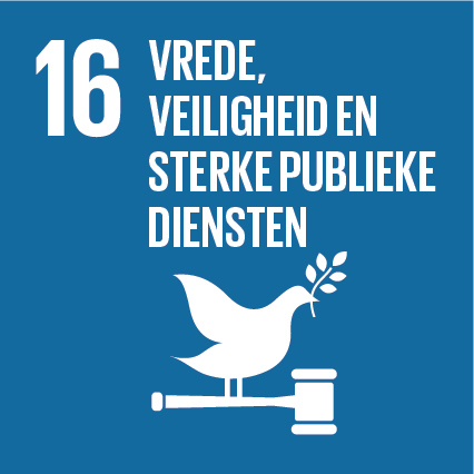 Vrede, gerechtigheid en sterke instellingen
